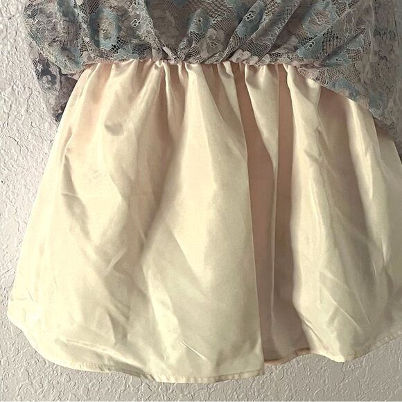 Mia & Mimi Infant Baby Adorable Pink and Blue Lace Dress with Bloomers NEW! - Picture 11 of 16